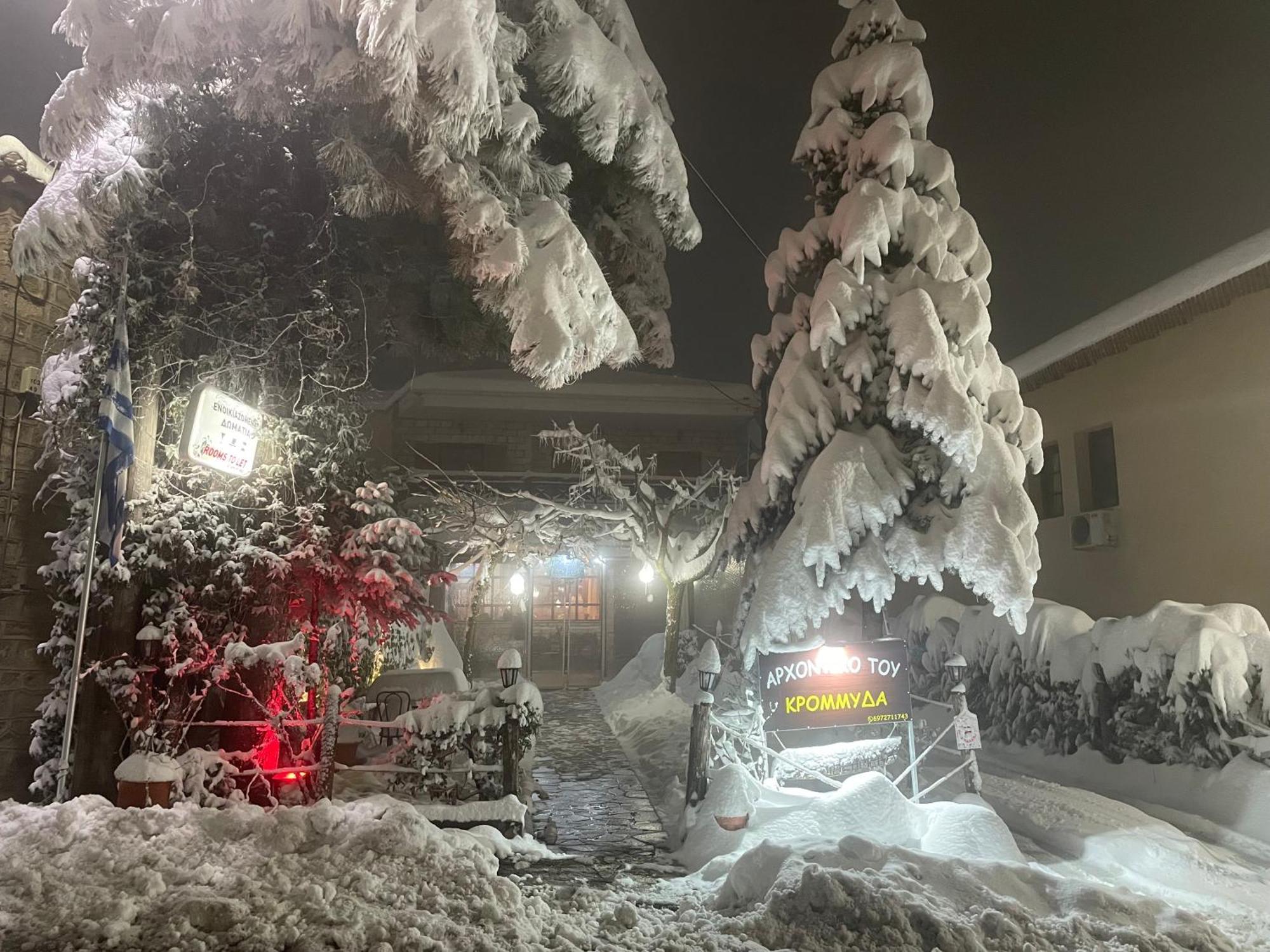 Archontiko Tou Krommyda Eláti Exteriör bild
